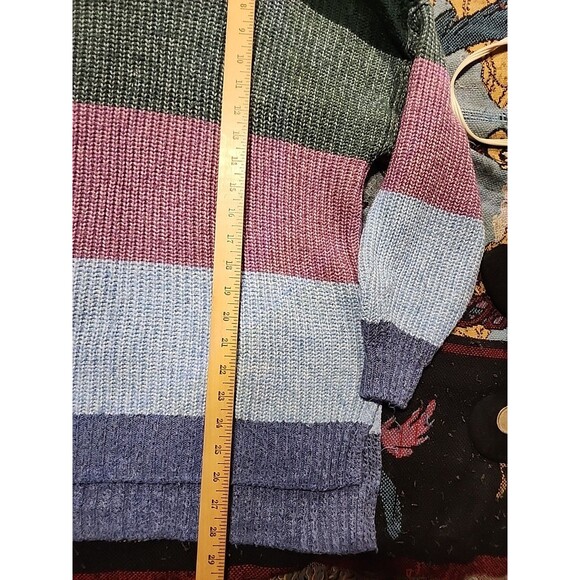 American Eagle Medium Women Pullover Striped Sweater Relaxed Fit - Picture 4 of 5